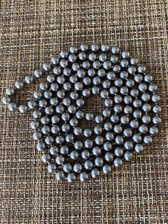 Jewelry - Extra Long Faux Gray Pearl strand